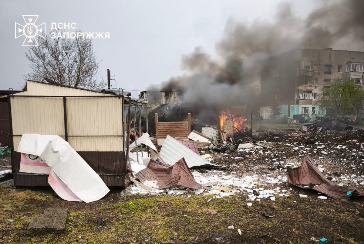 обстріл Запоріжжя