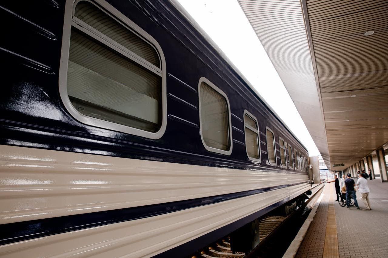 Поезд Укрзализныци, фото: УЗ