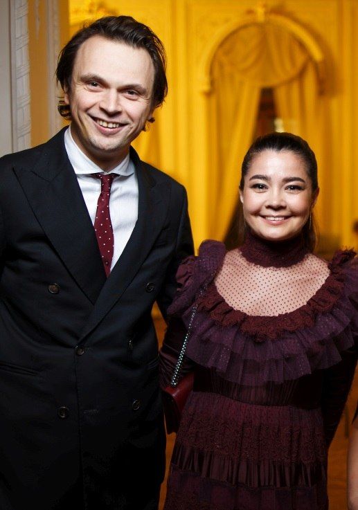 Микола Давидюк радом з Севгіль Мусаєвою