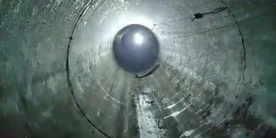 Фрагмент російської труби на Сумщині