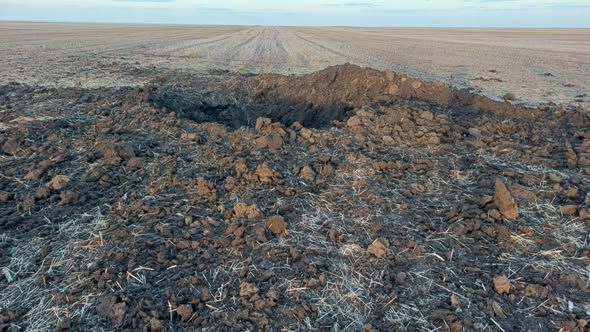 Последствия падения беспилотника
