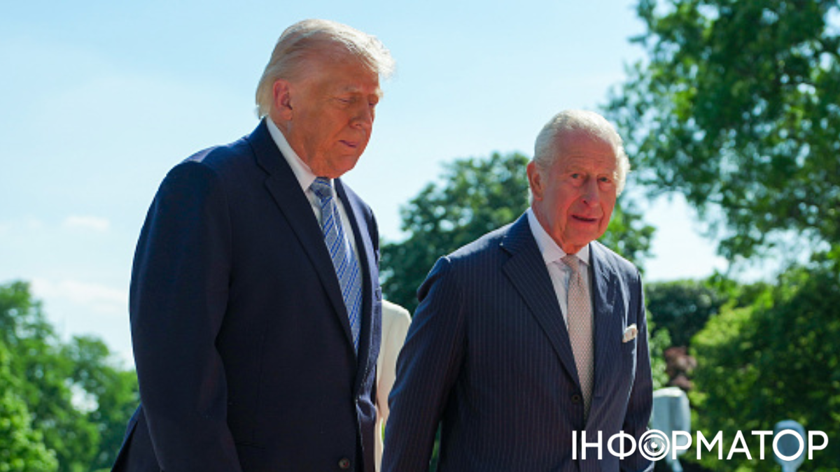 Трамп та король. Фото: Getty Images