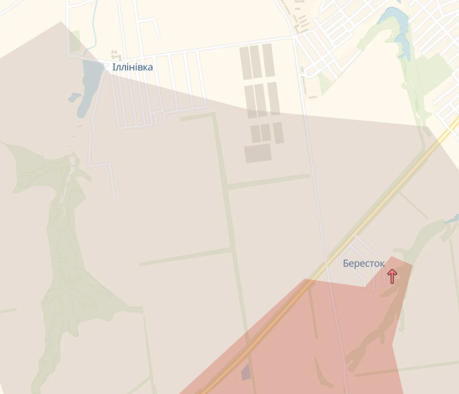 Оккупанты продвинулись близ Берестка на Донетчине