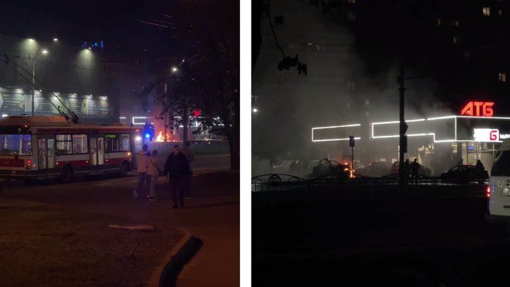 Взрыв в Харькове