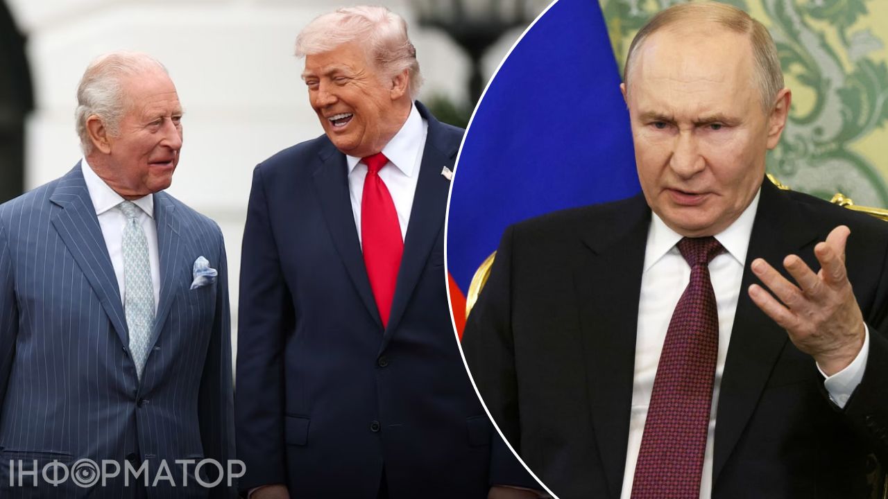 Путін ревнує Трампа: розкрита справжня причина термінового дзвінка після візиту Чарльза ІІІ