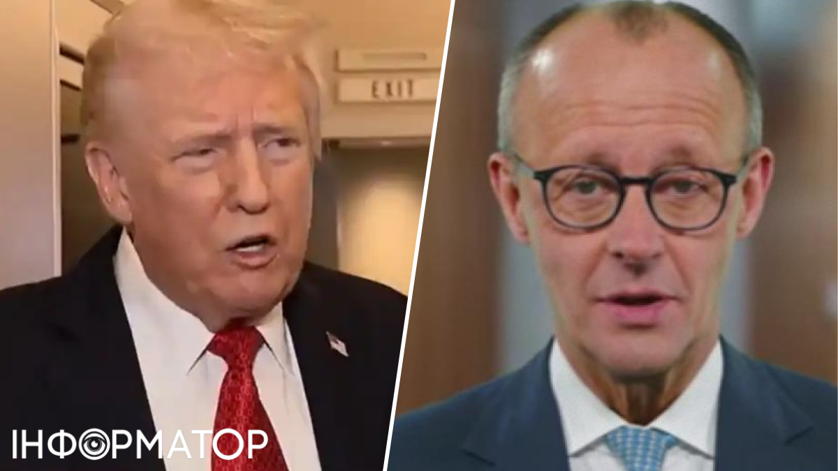 Трамп публічно накинувся на Мерца: абсолютно неефективний