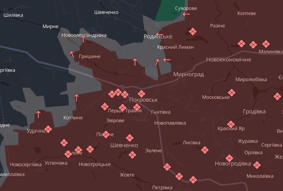Росіяни перекинули до Покровська танкову дивізію та готують прорив у Гришиному, - ЗСУ 1
