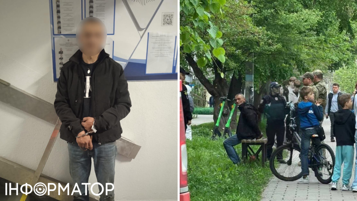 Во Львове мужчина, увидев ТЦК, схватил 13-летнюю девочку и приставил нож к горлу – Нацполиция