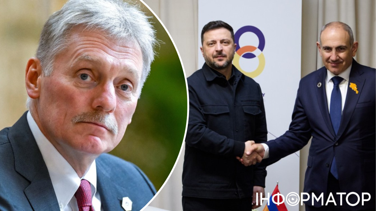 У Кремлі обурилися виступом Зеленського в Єревані та погрожували через курс на євроінтеграцію