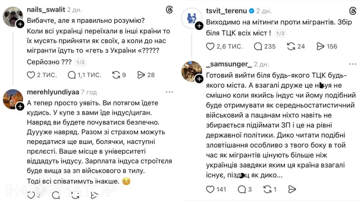 украина мигранты индия