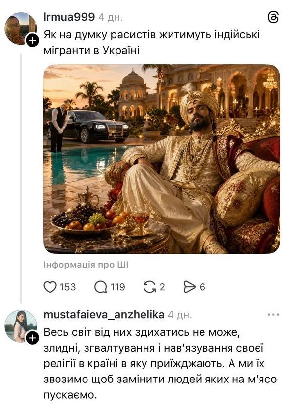 мигранты украина