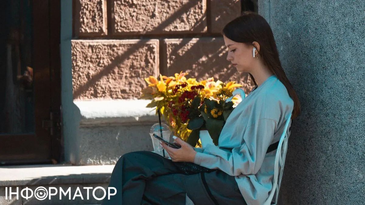 Украинка за границей Фото: Информатор