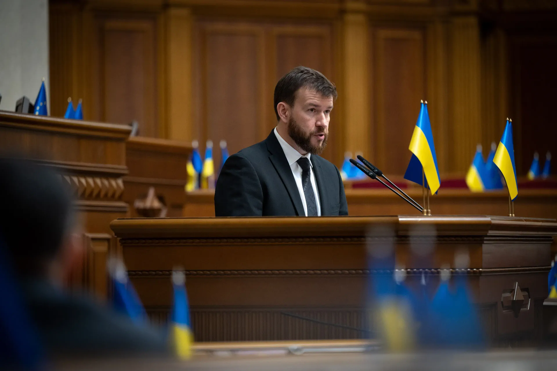 Министр социальной политики Денис Улютин