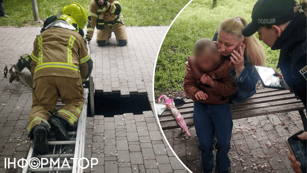 В Одессе 10-летняя девочка провалилась под землю вместе с тротуарной плиткой – ГСЧС