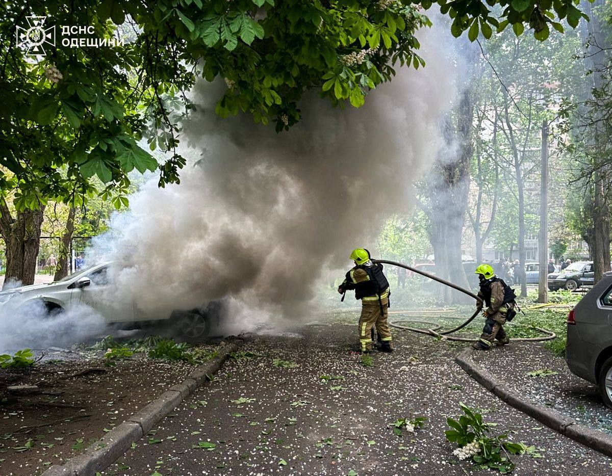Осередки займання ліквідували пожежники