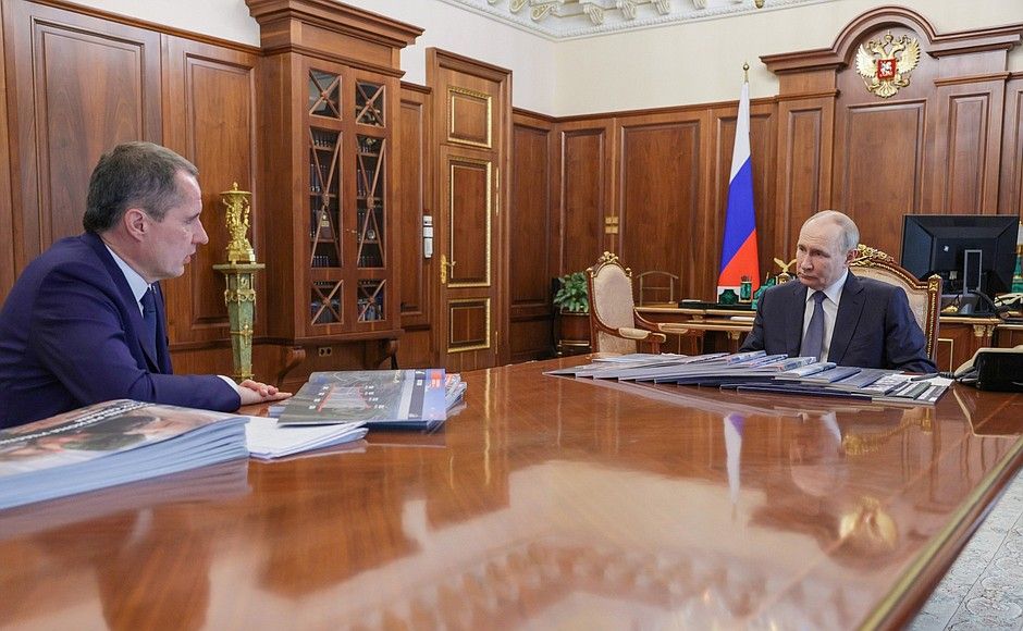 Путін Гладков Бєлгород