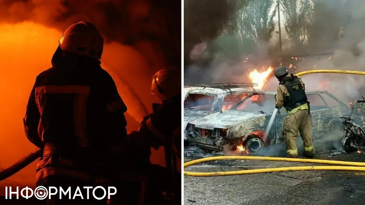 Росія атакувала Дніпропетровщину - горіли понад 40 автівок та мопедів, постраждав чоловік