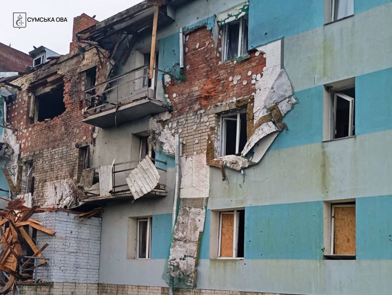 обстріл Глухова