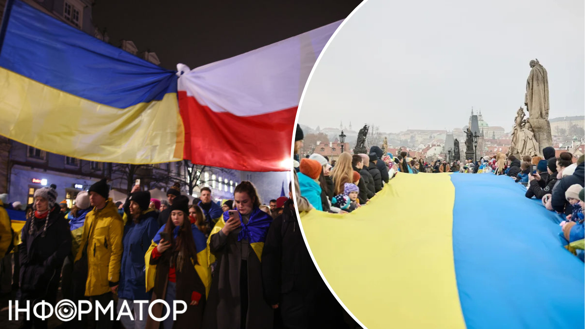 беженцы Украина Европа