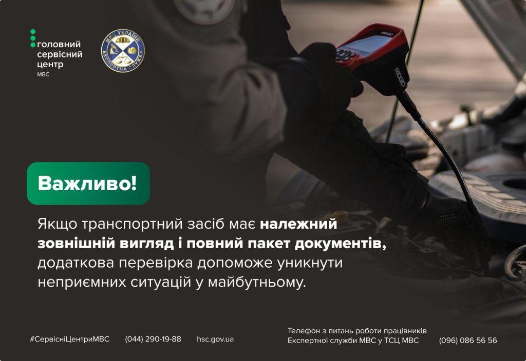 Проверка авто Фото: Сервисный центр МВД