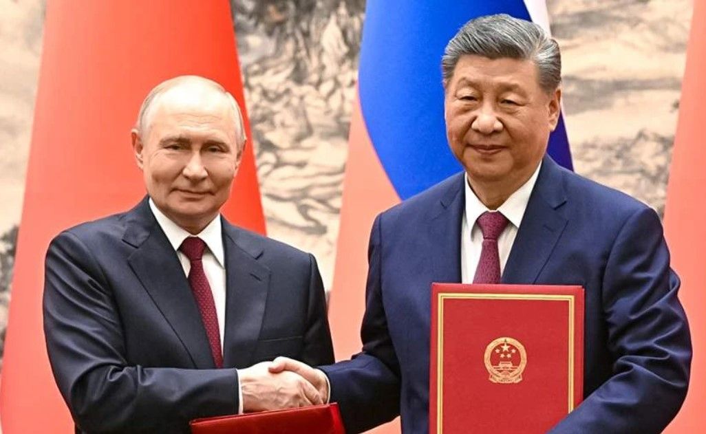 Путин и Си Путин и Си