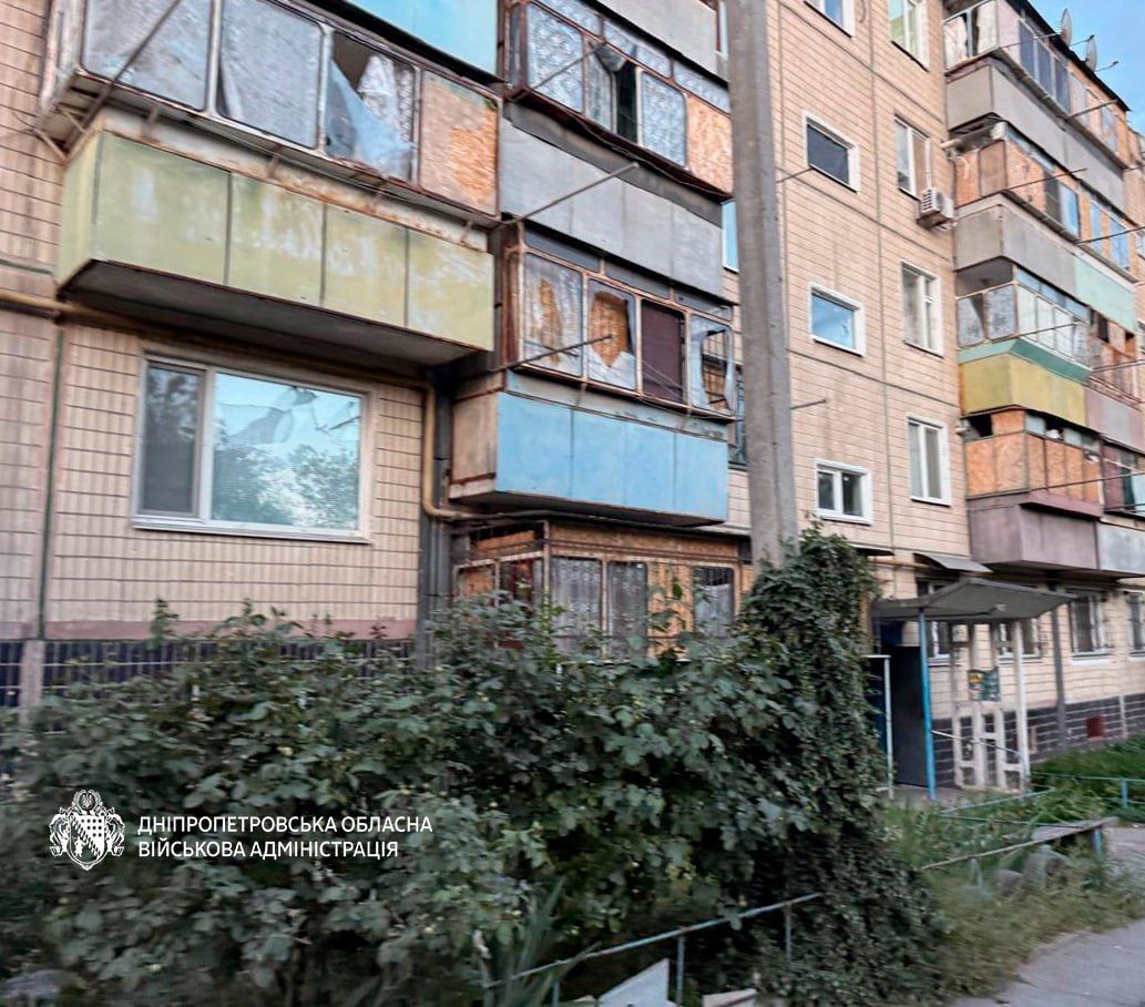 обстрел Днепропетровщины