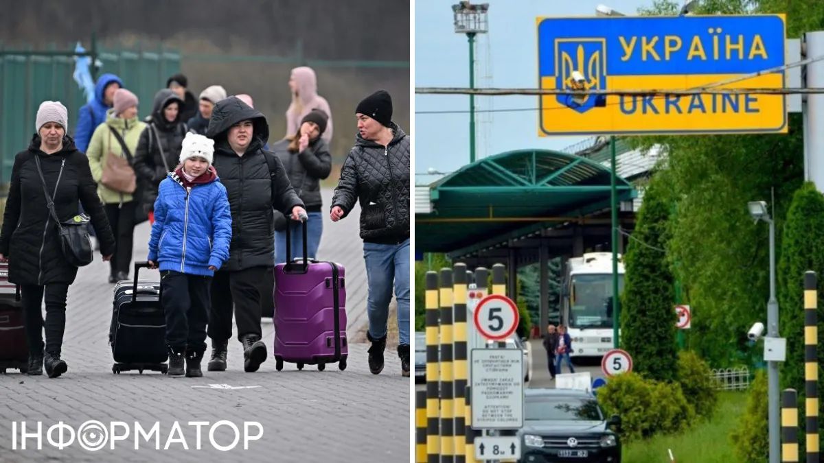 Беженцы активно возвращаются в Украину. Коллаж - Информатор, Getty Images, ГНСУ