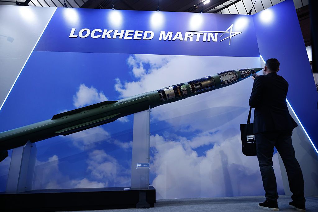 Репліка ракети Lockheed Martin PAC-3 (MSE) на виставці у Брюсселі Репліка ракети Lockheed Martin PAC-3 (MSE) на виставці у Брюсселі