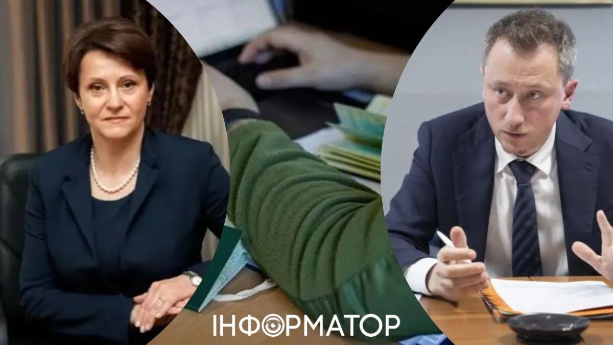 Народний депутат Ніна Южаніна та міністр економіки Олексій Соболев