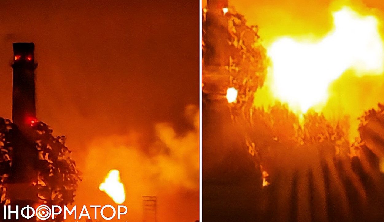 пожежа НПЗ Волгоград, колаж: Інформатор