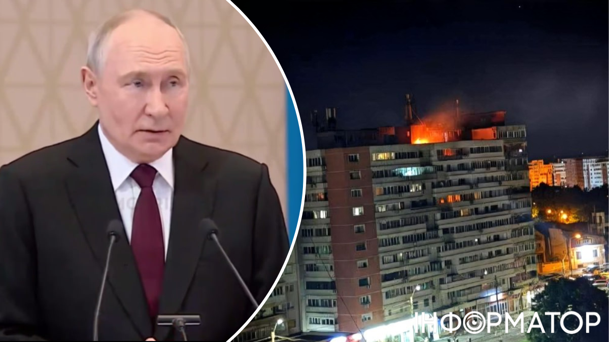 Путін відбрехався про Шахед в Румунії - і знову звинуватив Україну