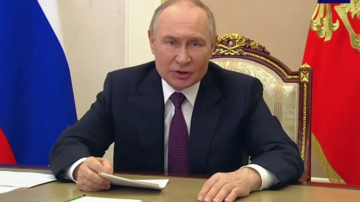 Путин сделал необъяснимые заявления о войне в Украине. Фото: скриншот Владимир Путин