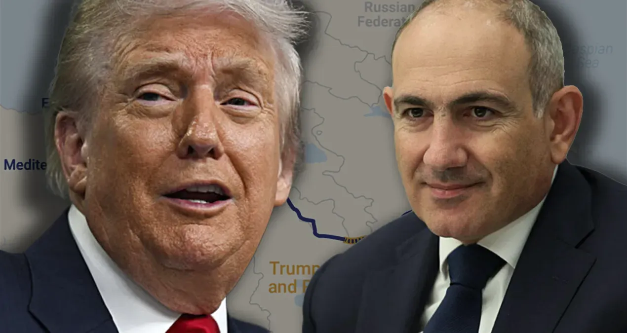Дональд Трамп и Никол Пашинян