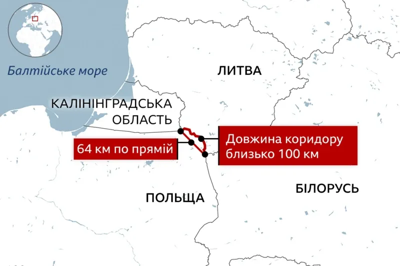 Сувальский коридор – зона, через которую Россия может разъединить НАТО