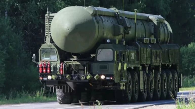 Орешник, по словам Буданова, представляет не самую большую угрозу для Украины. Фото: росСМИ Межконтинентальная баллистическая ракета «Орешник»