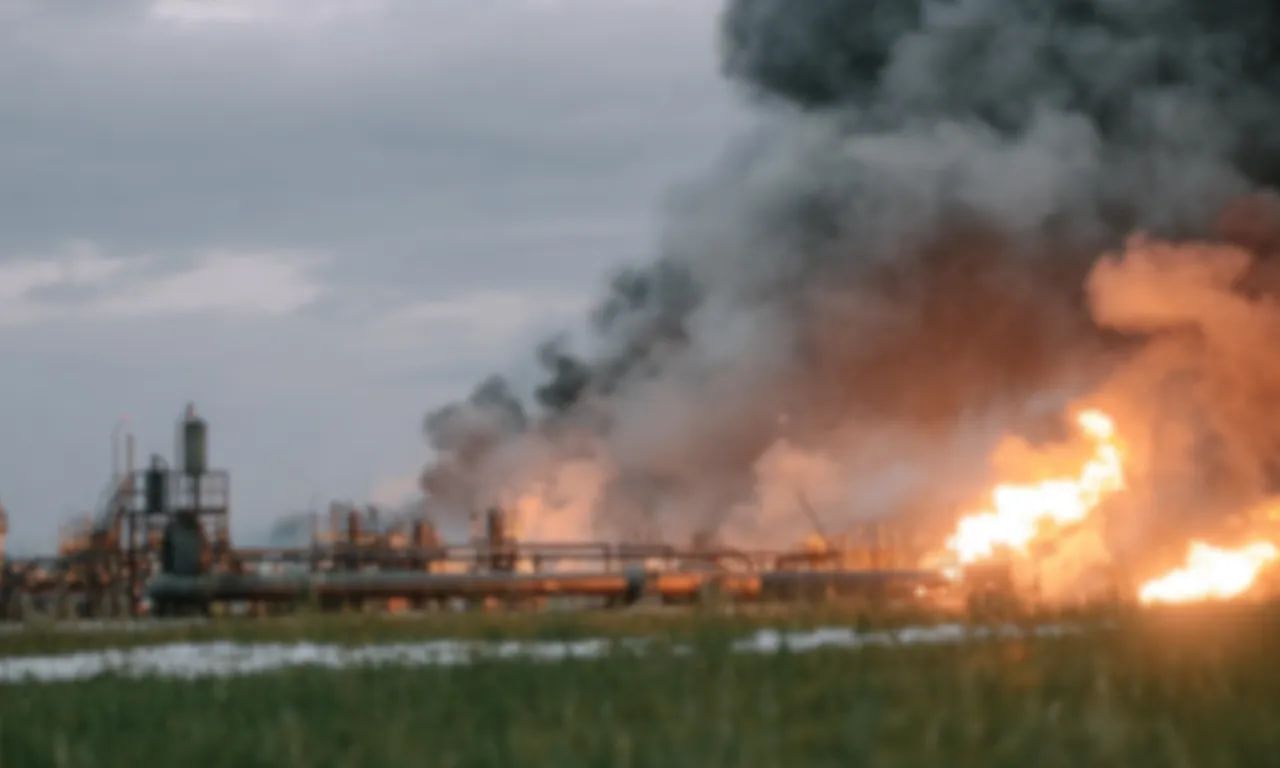 Армія РФ вдарила по ключовому об'єкту Нафтогазу. Фото: naftogaz.com Нафтогаз удар