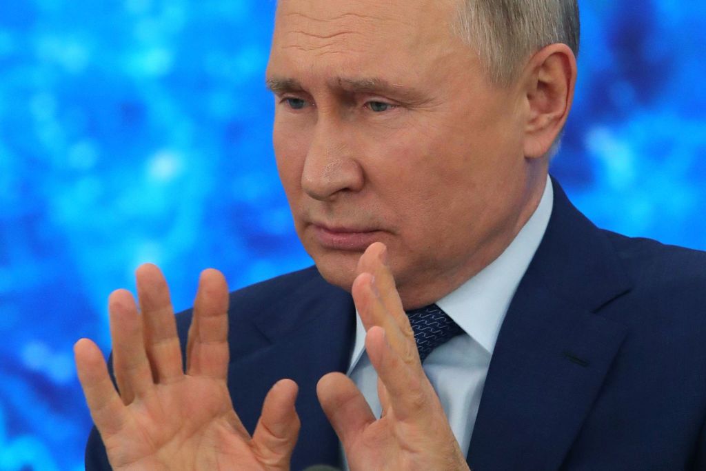 Путин держался день, чтобы ответить на письмо Зеленского так, как от него и ожидали. Фото: Getty Images
