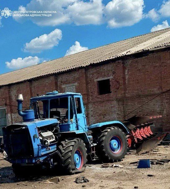 Под ударом врага оказался Днепровский район