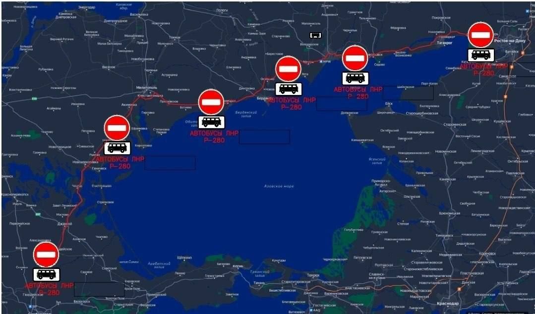 Сухопутний коридор з РФ до окупованого Криму під контролем українських дронів