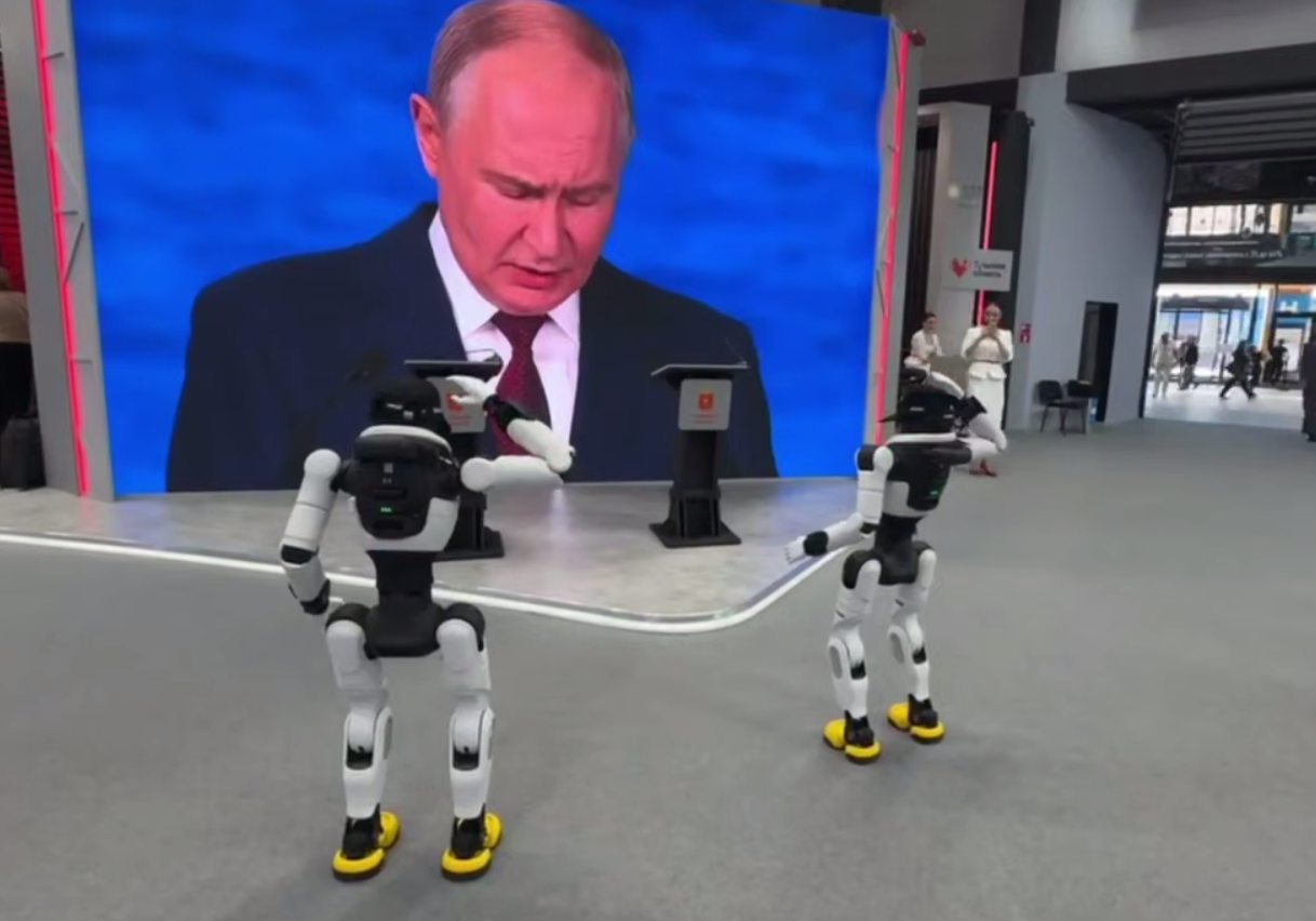 Работы механически корызрят Путину. Работы