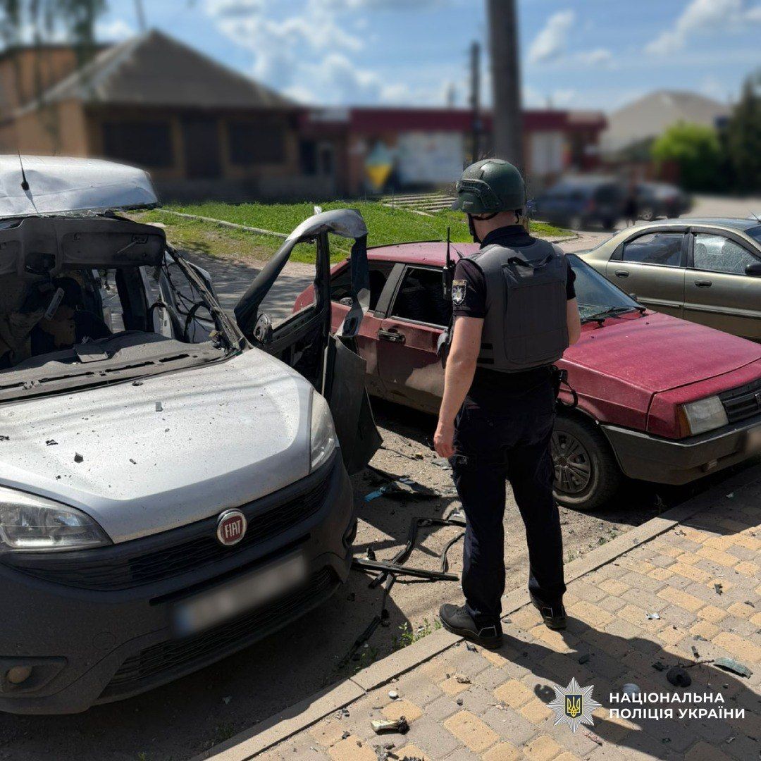 Враг атаковал Харьковщину 6 июня, фото: Национальная полиция Украины Враг атаковал Харьковщину 6 июня, фото: Национальная полиция Украины