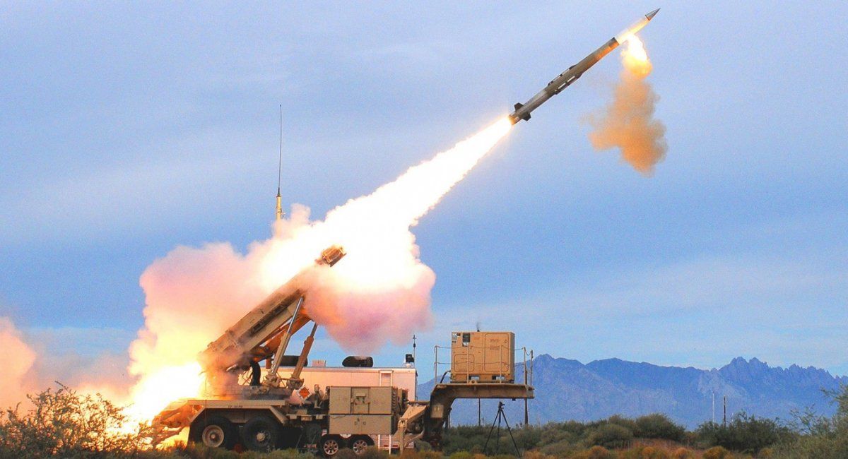 Запуск зенітної ракети MSE із ЗРК Patriot PAC-3