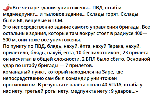 Россияне скулят о потерях. Потери