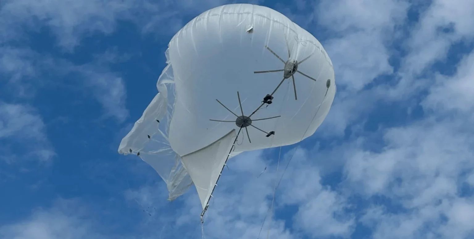 Військовий аеростат виробництва компанії «Аеробавовна». Фото: Aerobavovna
