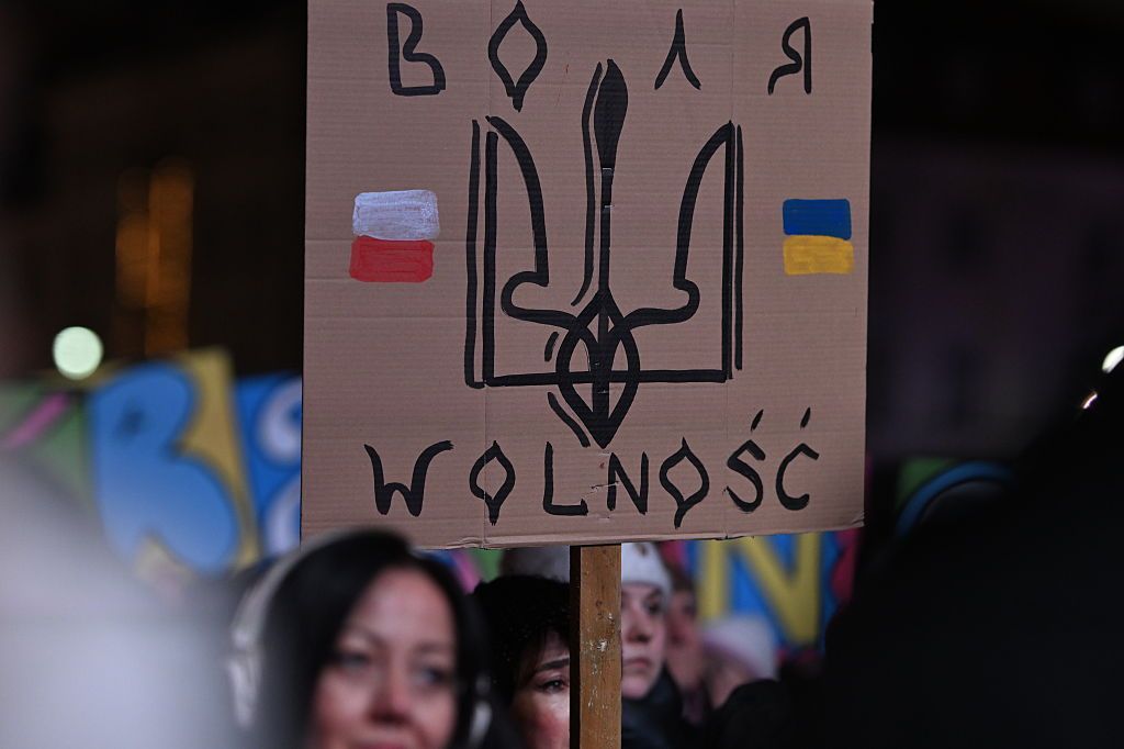Підтримка України на початку повномасштабного вторгнення у Польщі була неймовірною. Фото Getty Images