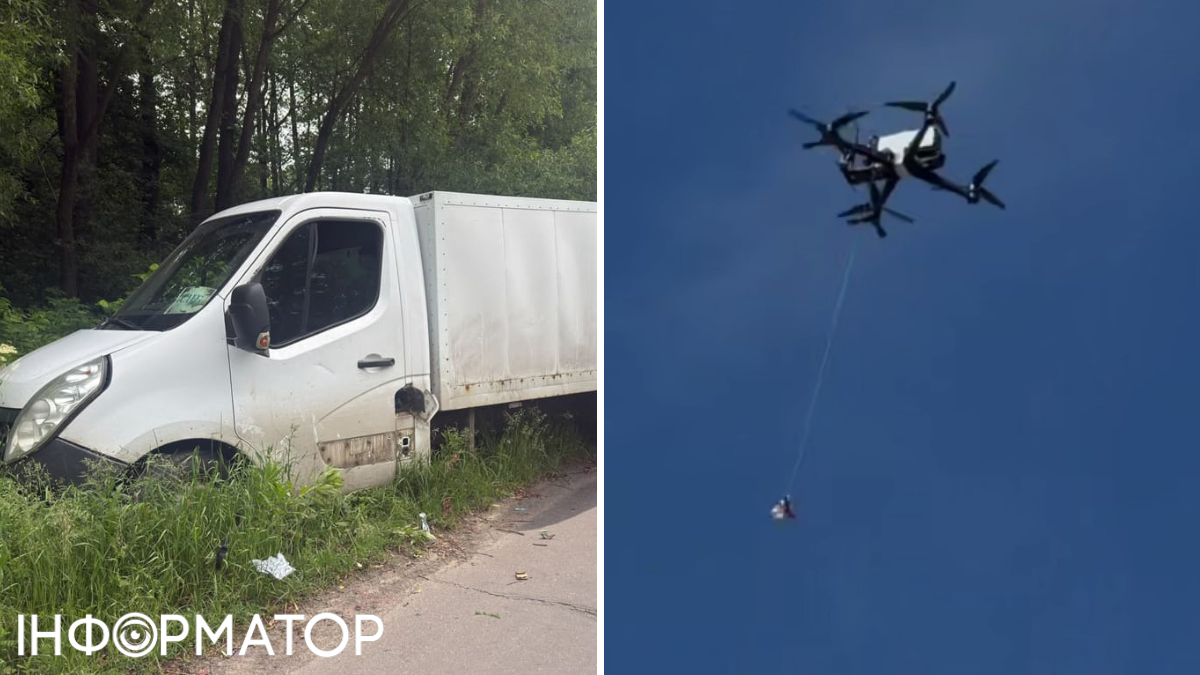 На Чернігівщині FPV-дрон вдарив по автівці з хлібом - водій у лікарні