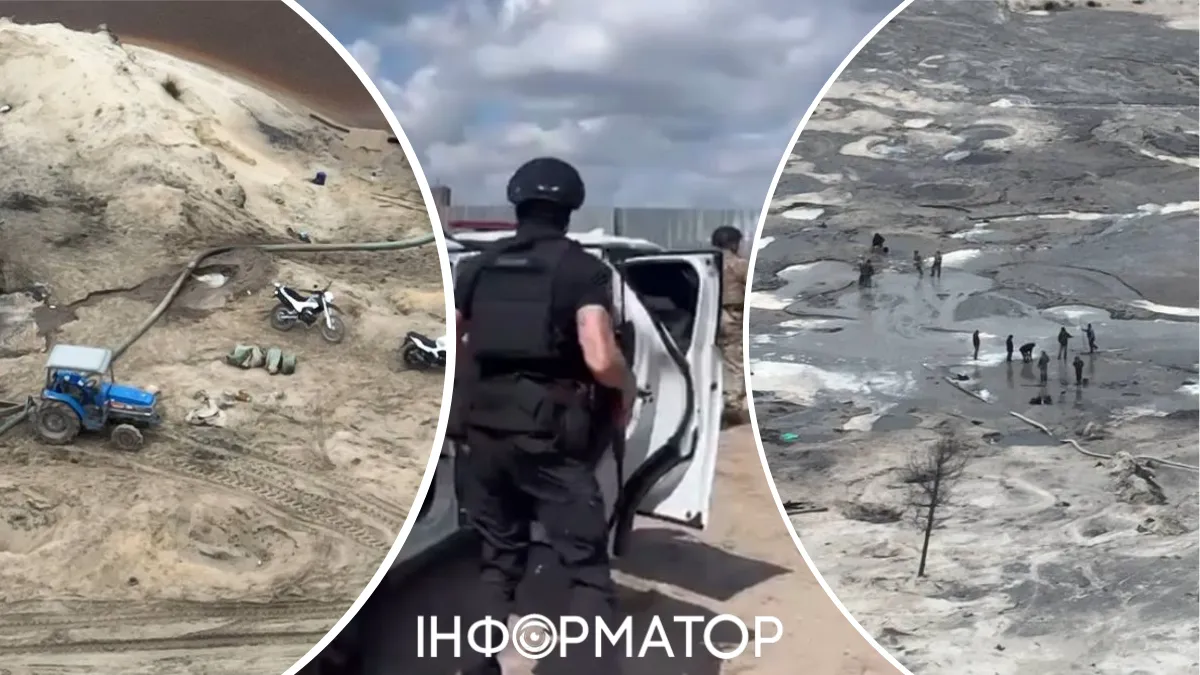 Понад 40 обшуків провели у справі незаконного видобутку бурштину - збитки перевищують 350 млн грн