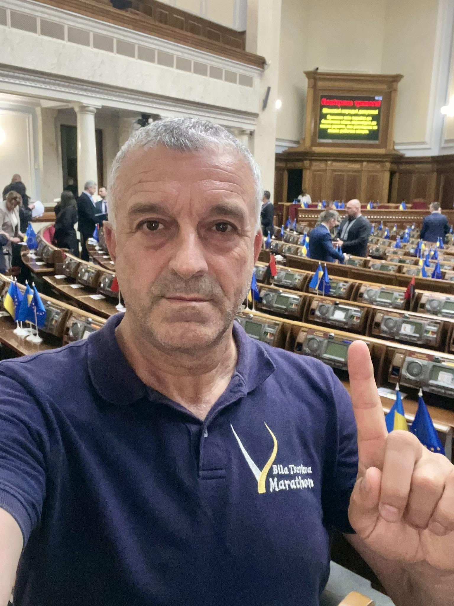 Законопроект о наказании ТЦК зарегистрировал Мазурау. Фото: facebook.com/georgiy.mazurashu Георгий Мазурашу