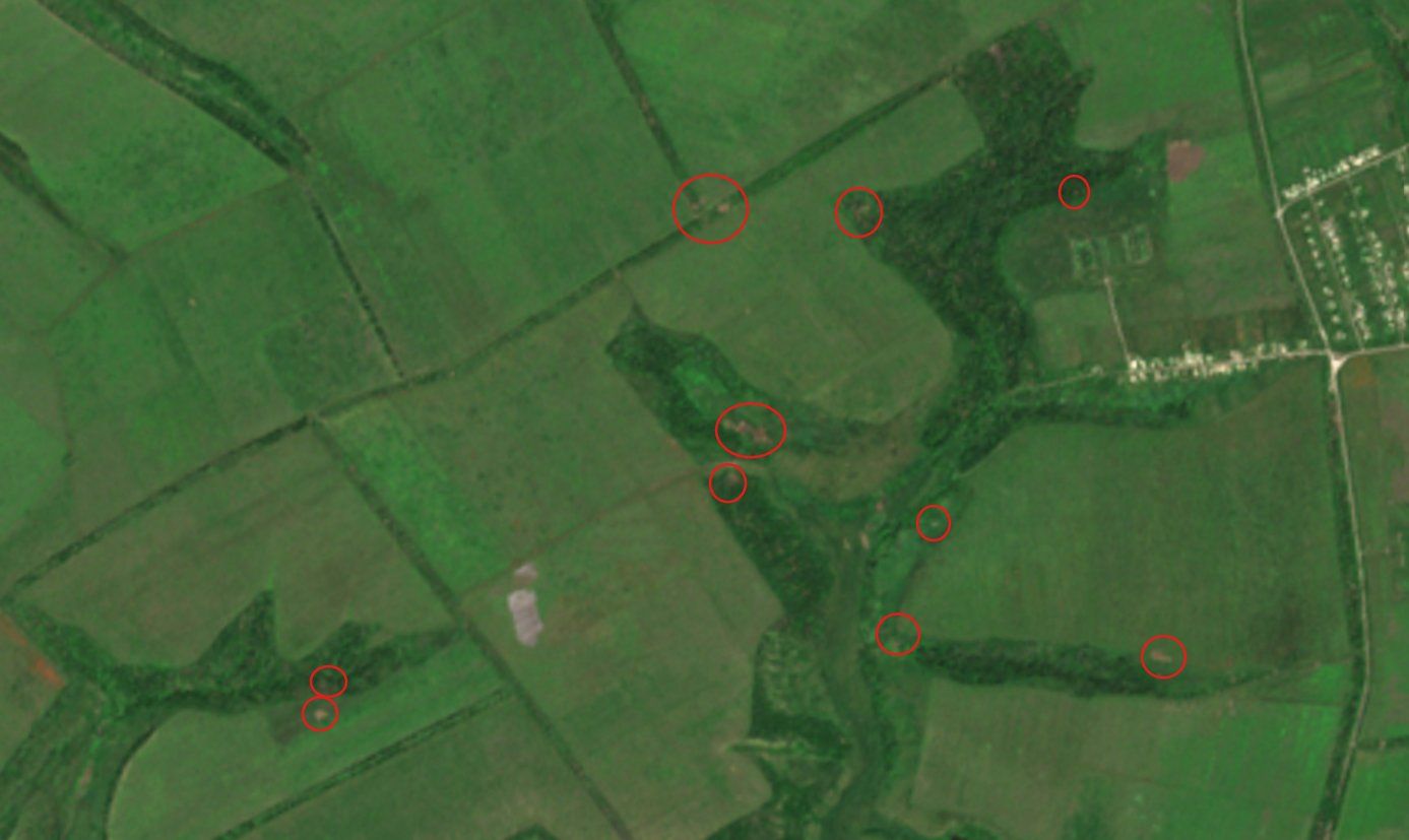 карта боевых действий