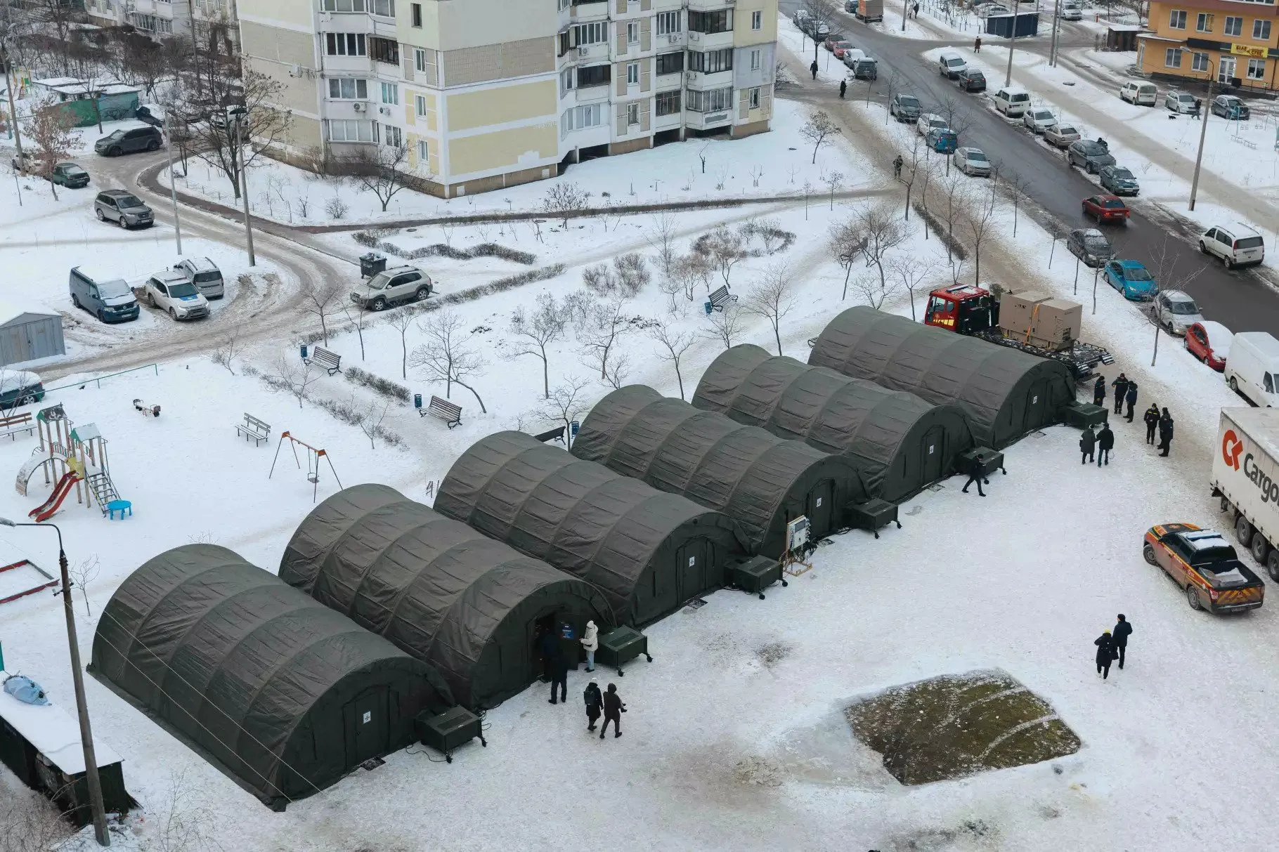 Киев знатно страдал из-за обстрелов зимой 2025-2026 Киев знатно страдал из-за обстрелов зимой 2025-2026